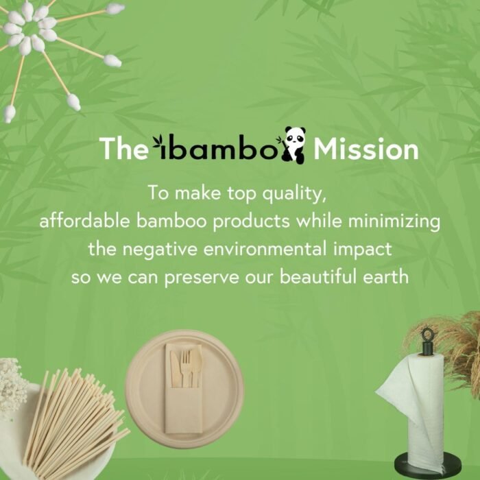 1000 Pack 100% Bamboo Cotton Swabs - Double Tipped Cotton Buds for Ear Cleaning | Bamboo Swabs for Beauty & Personal Care | FSC Certified & Hypoallergenic, Suitable for All Ages and Pets - Image 9