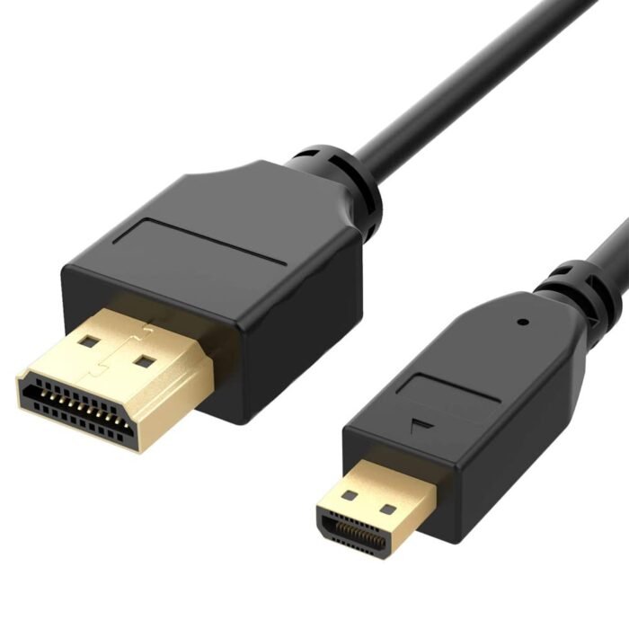 Synergy Digital Camera HDMI Cable, Compatible with Sony ZV-1 II Digital Camera, 5 Ft. High Definition Micro HDMI (Type D) to HDMI (Type A) HDMI Cable