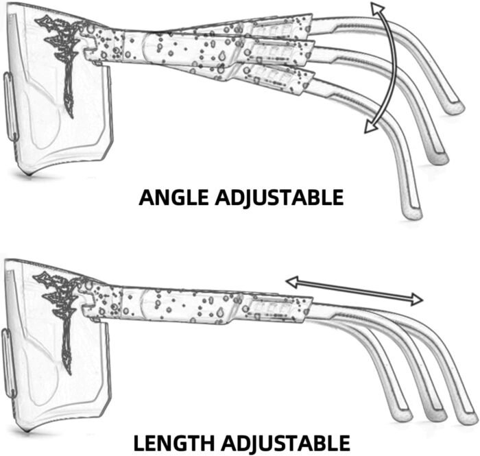Two Sizes Baseball Sunglasses For Adults and Youth Boys Girls Kids UV400 Men Women Outdoor Sports Sun Glasses - Image 6