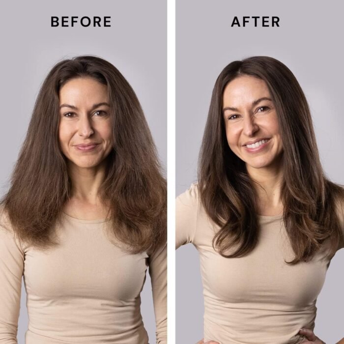 L'ANGE HAIR Le Volume 2-in-1 Titanium Blow Dryer Brush | Hot Air Brush in One with Oval Barrel | Hair Styler for Smooth, Frizz-Free Results for All Hair Types (Blush - 60 mm) - Image 3