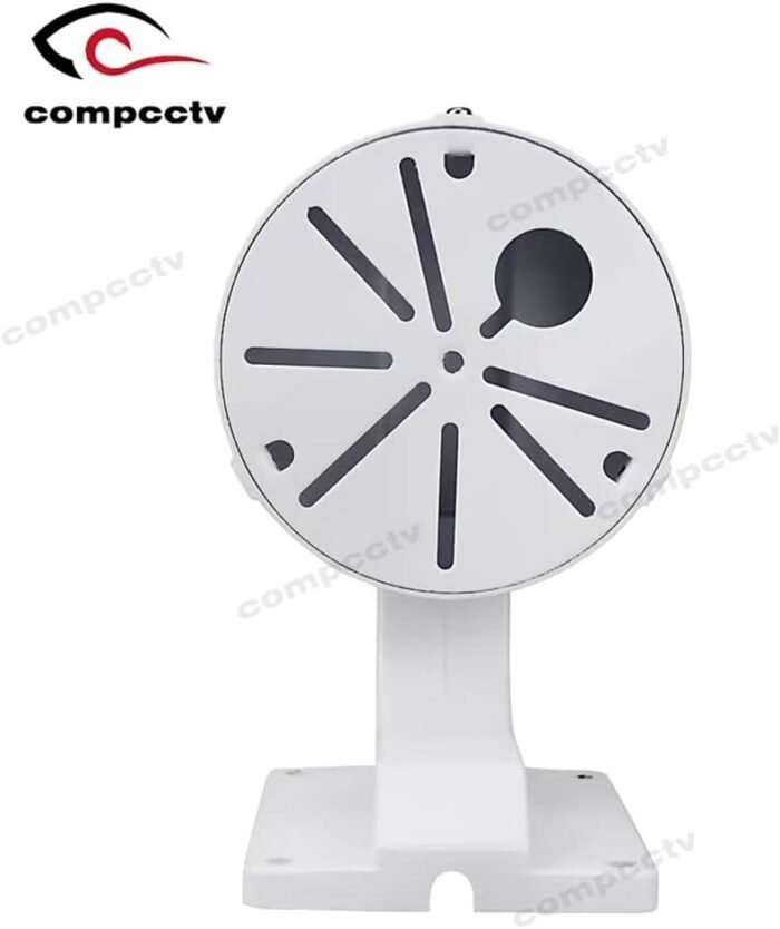 Security Camera Mount Bracket, Aluminum Indoor Outdoor Wall Mount Bracket L-Type Bracket for CCTV Security Dome IP Camera Mounting,Universal outdoor Security Camera Junction Box Mount Bracket - Image 6