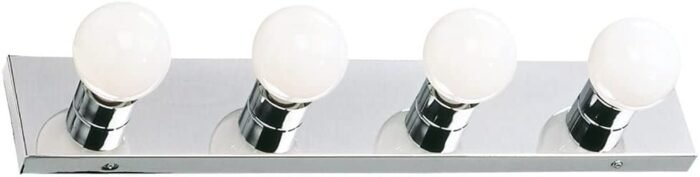 Design House 500892 Vanity Polished Chrome, 4-Light
