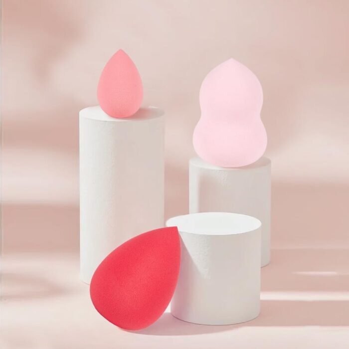 Makeup Sponge Set, 3 Pcs Makeup Blending Sponge Beauty Sponges Foundation Sponge For Natural Base, Multi-colored Makeup Sponge ，Latex-Free Foam… - Image 7