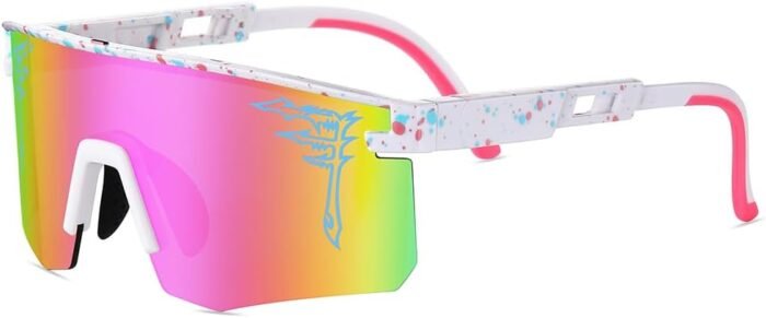 Two Sizes Baseball Sunglasses For Adults and Youth Boys Girls Kids UV400 Men Women Outdoor Sports Sun Glasses