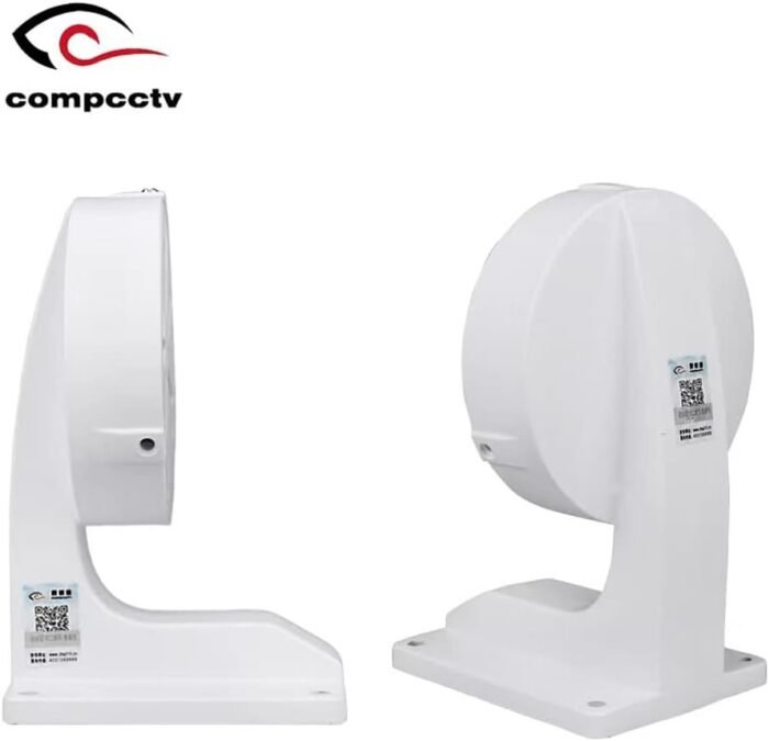 Security Camera Mount Bracket, Aluminum Indoor Outdoor Wall Mount Bracket L-Type Bracket for CCTV Security Dome IP Camera Mounting,Universal outdoor Security Camera Junction Box Mount Bracket - Image 5