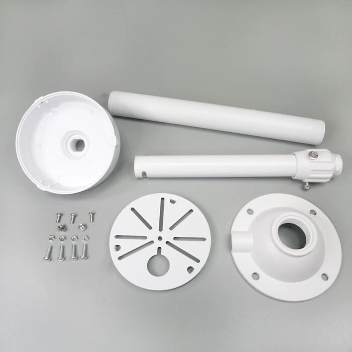 Security Camera Mount Bracket, Dome Camera Mount Universal Camera Wall Mounting Bracket/IP Camera for CCTV Security Camera, I Type Telescopic Adjustable (16.2-25.2 inch) - Image 6