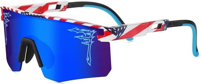 Two Sizes Baseball Sunglasses For Adults and Youth Boys Girls Kids UV400 Men Women Outdoor Sports Sun Glasses