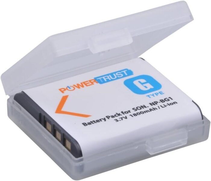 2 Pack NP-BG1 NP-FG1 BG1 Camera Battery and LCD USB Charger for Sony DSC W130 W210 W220 W300 H10 H50 H70 W290 HX7 HX10 HX30 WX10 H55 HX9 T20 - Image 7