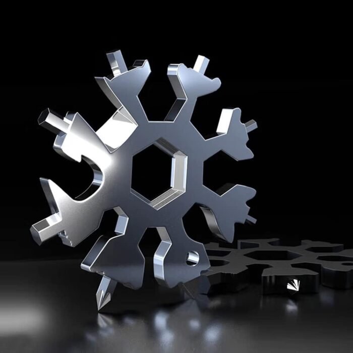 Stocking Stuffers for Adults Men, 2 Pack 18 in 1 Snowflake Multitool, Christmas Gifts for Men, White Elephant Gifts for Adults, Gifts for Men Who Have Everything,Tool Gift for Him Women Husband Boys - Image 6