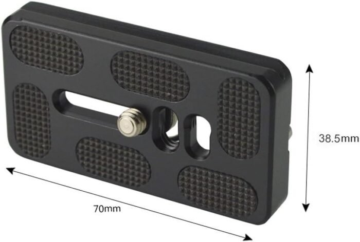 70mm Quick Release Plate Fits Arca-Swiss Standard for Camera Tripod Ballhead - Image 2