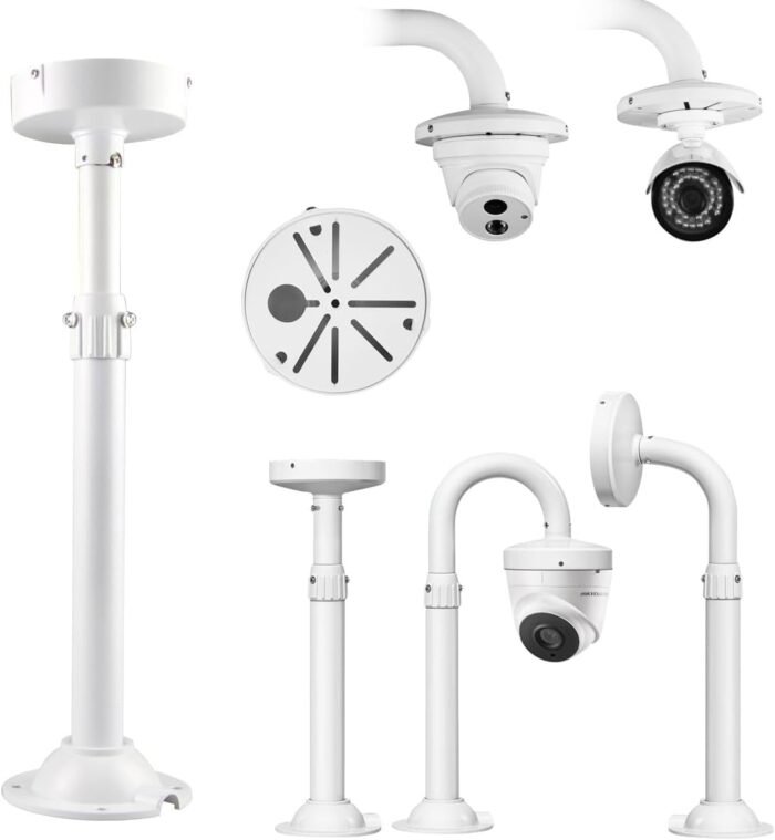 Security Camera Mount Bracket, Dome Camera Mount Universal Camera Wall Mounting Bracket/IP Camera for CCTV Security Camera, I Type Telescopic Adjustable (16.2-25.2 inch)
