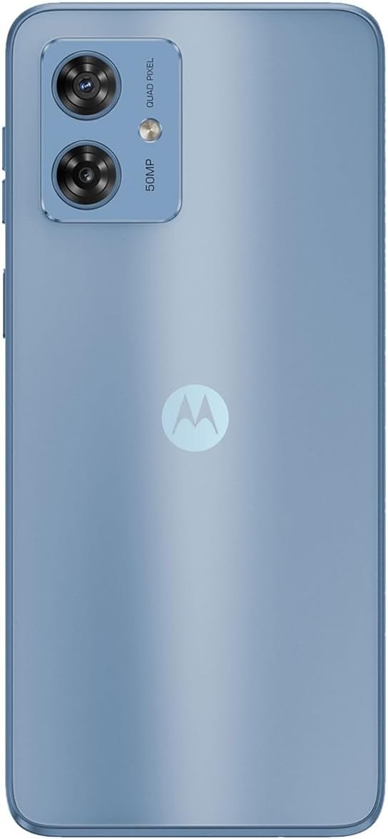 Motorola Moto G54 5G Dual SIM | 8+256GB ROM | GSM Unlocked Smartphone | 6.5" 120Hz IPS LCD Display | Android 13 | 50MP Camera | Li-Po 6000 mAh Battery | International Model - (Blue) - Image 4