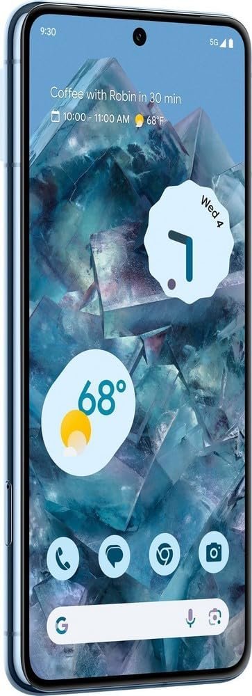 Google Pixel 8 Pro, Fully Unlocked | Blue, 256 GB, 6.7 in Screen | Grade A+ (Renewed) - Image 2