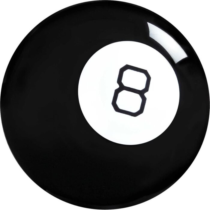 Mattel Games Magic 8 Ball Kids Toy, Retro Themed Novelty Fortune Teller, Ask a Question and Turn Over for Answer - Image 2