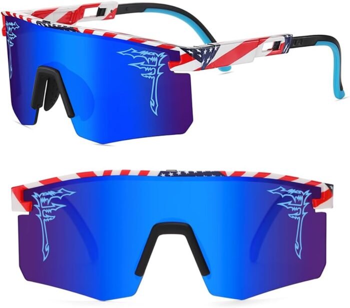 Two Sizes Baseball Sunglasses For Adults and Youth Boys Girls Kids UV400 Men Women Outdoor Sports Sun Glasses - Image 4