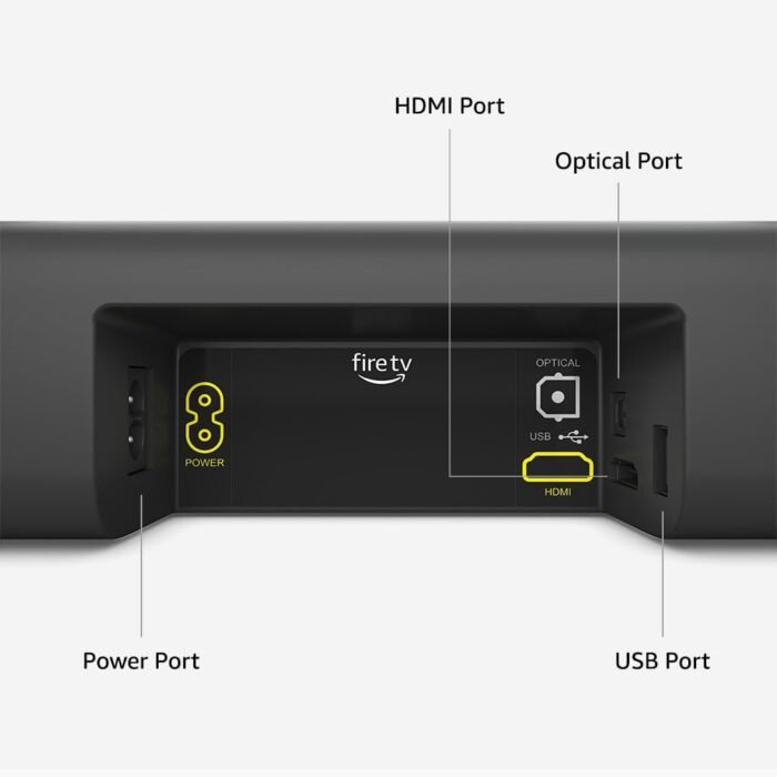 Amazon Fire TV Soundbar, 2.0 speaker with DTS Virtual:X and Dolby Audio, Bluetooth connectivity - Image 6