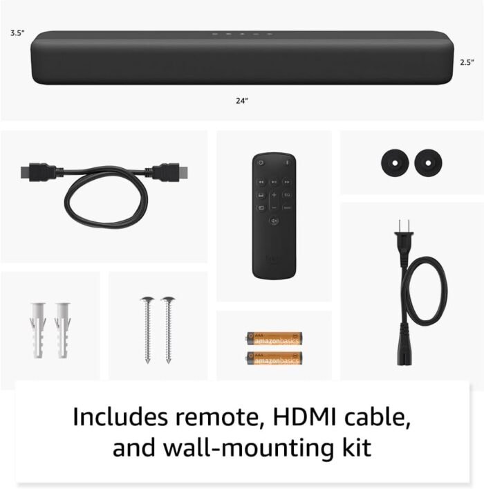 Amazon Fire TV Soundbar, 2.0 speaker with DTS Virtual:X and Dolby Audio, Bluetooth connectivity - Image 7