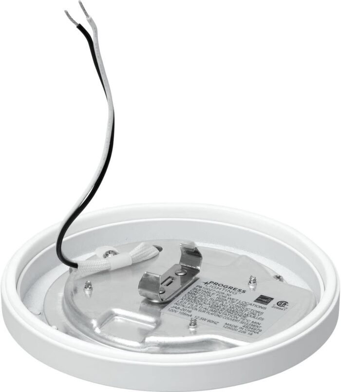 Progress Lighting 5-1/2" Emblem Collection Surface Mount LED, Aluminum in White - Image 8