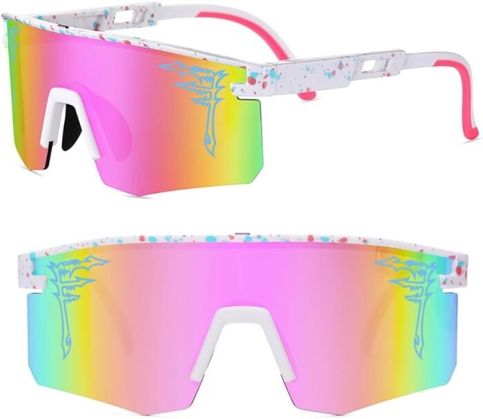 Two Sizes Baseball Sunglasses For Adults and Youth Boys Girls Kids UV400 Men Women Outdoor Sports Sun Glasses - Image 4