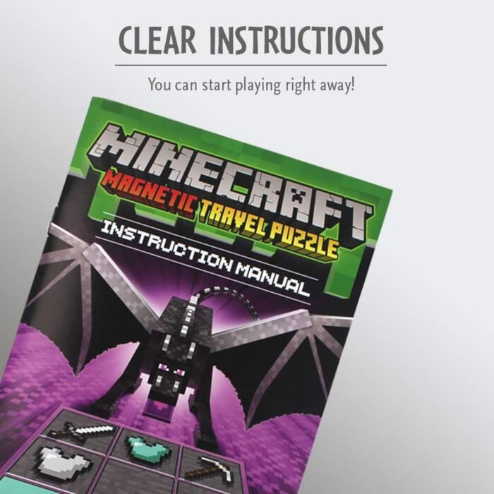 ThinkFun Minecraft Magnetic Travel Puzzle Logic Game & STEM Toy For Kids Ages 8 & Up - Image 4