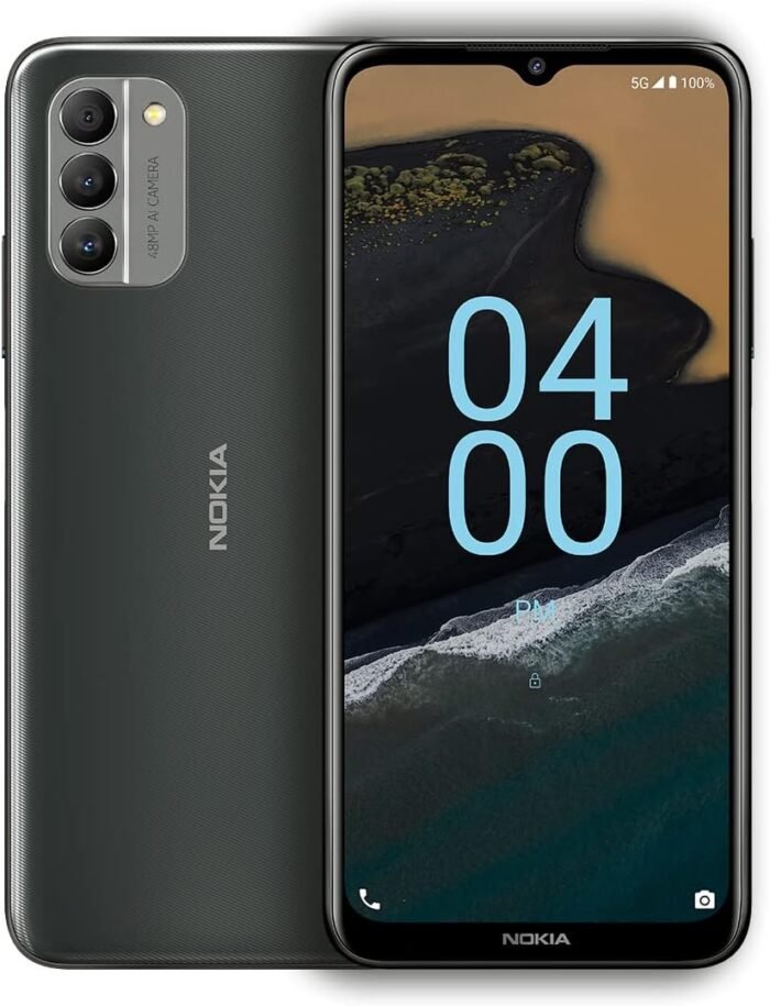 Nokia G400 5G | Verizon, AT&T, T-Mobile | Android 12 | Unlocked Smartphone | 3-Day Battery | US Version | 4/64GB | 6.58-Inch Screen | 48MP Triple Camera | Meteor Grey (Renewed) - Image 9