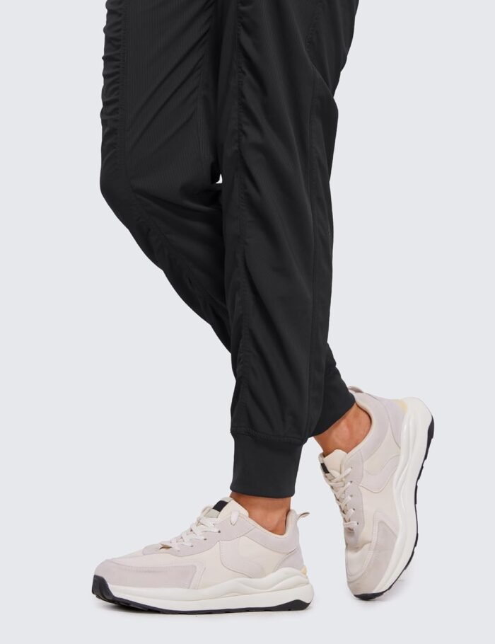 CRZ YOGA Lightweight Workout Joggers for Women, High Waisted Outdoor Running Casual Track Pants with Pockets - Image 5