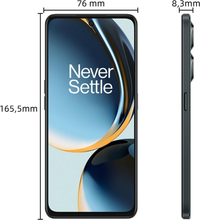 OnePlus Nord CE 3 Lite Smartphone Unlocked 5G Android Phone Snapdragon 695 Processor,6.65" 120Hz LCD Display,5000mAh Battery,108MP Main Camera, Support SD Card,8+256GB,Grey - Image 4