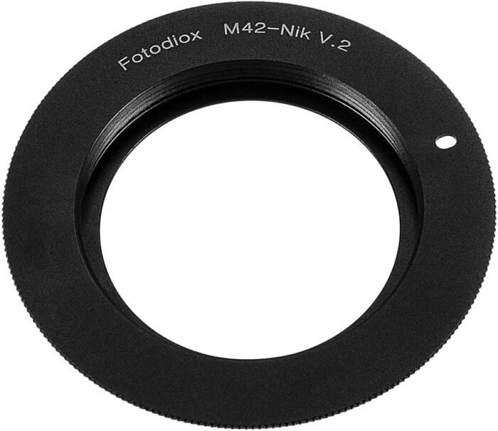 Fotodiox Lens Mount Adapter Compatible with M42 Type 2 Lenses to Nikon F-Mount Cameras