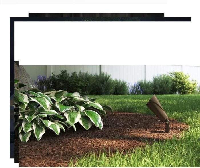 Kichler Showscape Collection #28313; Low Voltage (12 Volts); LED Flood Light Landscape Fixture with MR 11 Reflector Bulb; 3 Watt (25 W Equivalent) 60 Degree Spread; Olde Bronze (4 Pack) - Image 6