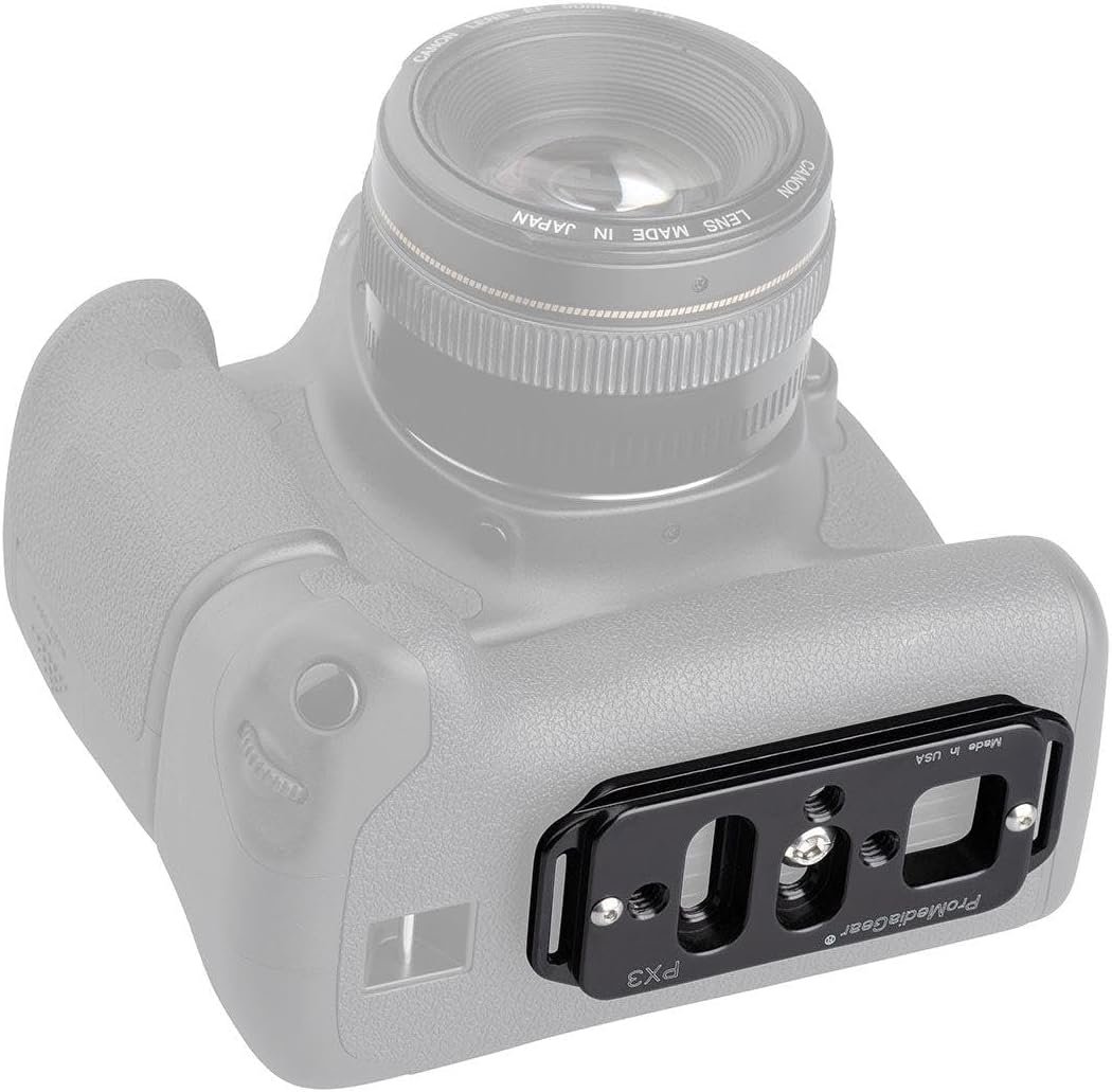 PX3 ProMediaGear Arca-Swiss Type Universal Plate 3inch Long - Camera or Lens Plate - Image 3