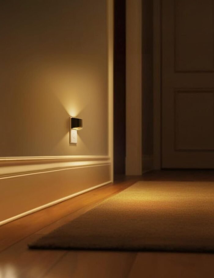 L LOHAS LED Night Lights Plug into Wall 2 Pack, Dusk to Dawn Sensor Nightlight, Brightness Adjustable, 3000K Soft White - Image 6