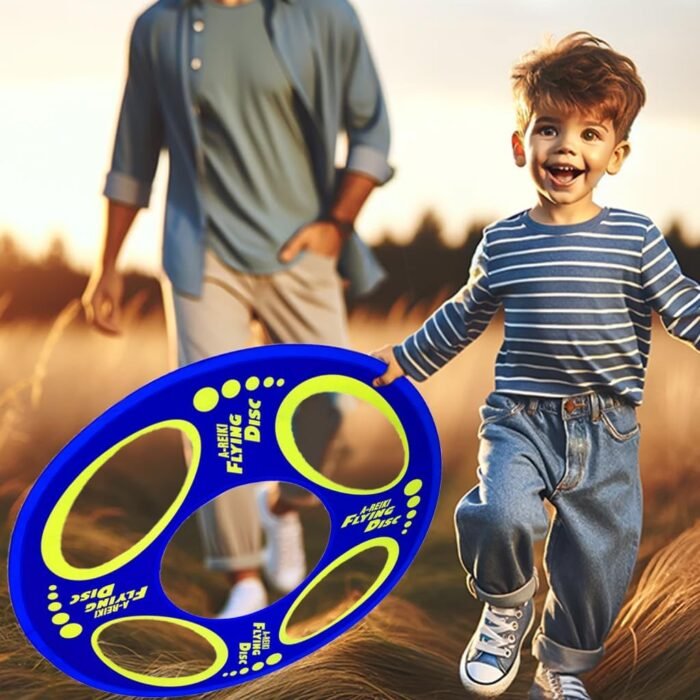 Giant Flying Disc Soft, Foldable & Floats in Air - Encourage Outdoor Play & Family Fun - Great for Kids, Parent-Child Interaction, and School Activities - Image 4