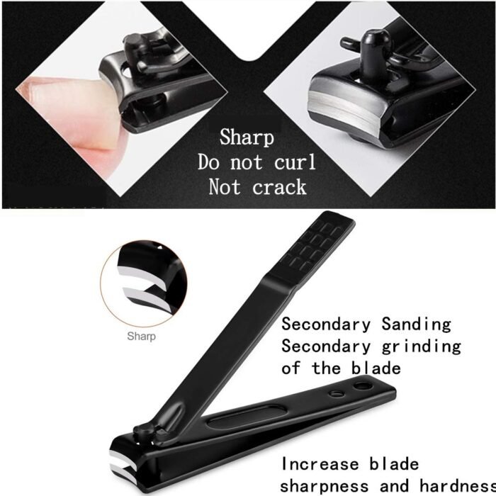 Manicure Set Personal Care Nail Clipper Kit Manicure Professional Manicure Pedicure Set Mens Accessories Personal Care Set Nail Grooming Kit Present for Men Husband Boyfriend Parent - Image 3