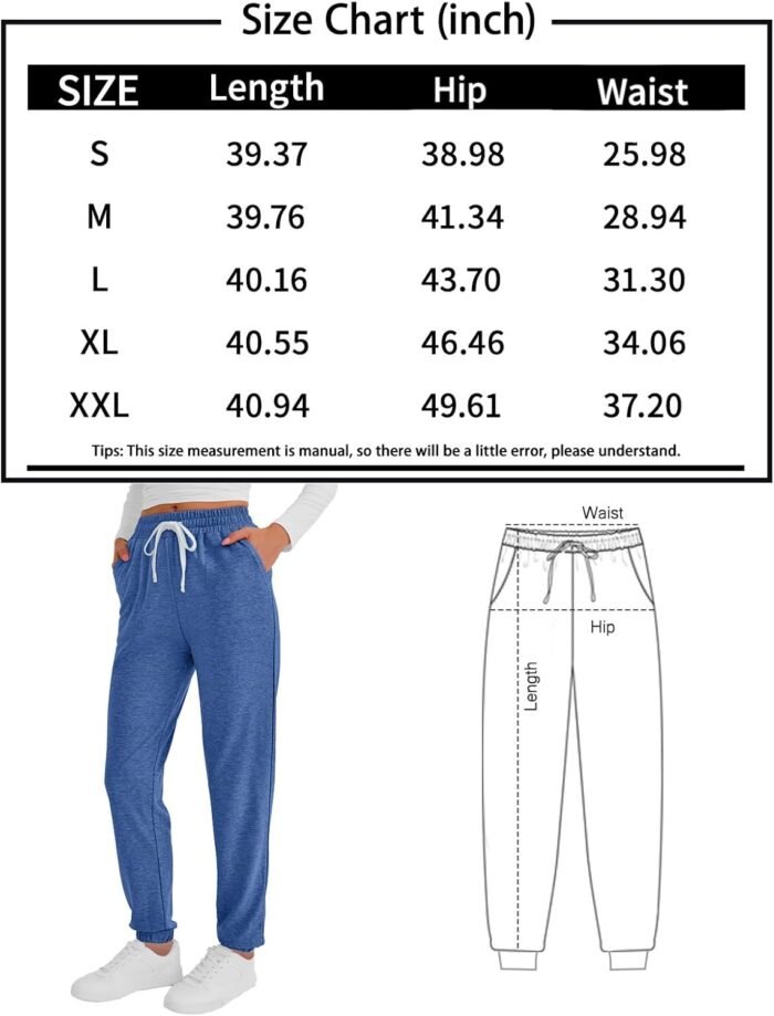 AUTOMET Baggy Sweatpants for Women with Pockets-Lounge Womens Pajams Pants-Womens Running Joggers Fall Clothes Outfits 2024 - Image 6