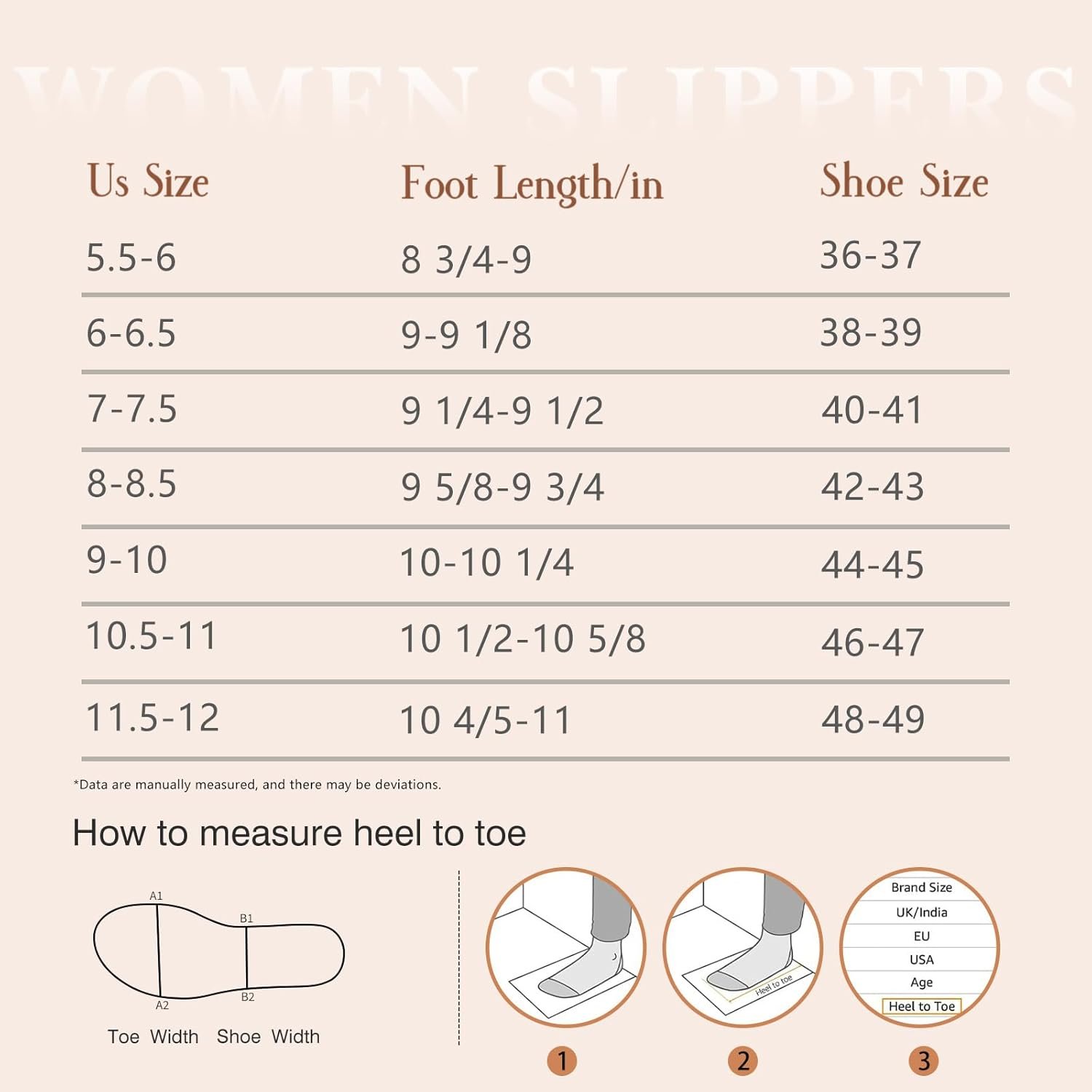 Litfun Women's Fuzzy Memory Foam Slippers Fluffy Winter House Shoes Indoor and Outdoor - Image 6