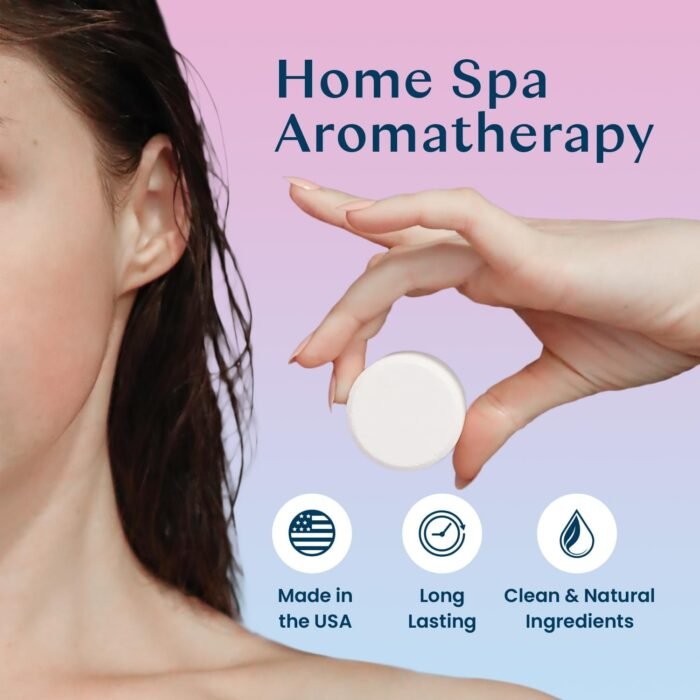 Body Restore Shower Steamers Aromatherapy 6 Pack - Christmas Gifts for Women, Stocking Stuffers, Birthday Gifts for Mom, White Elephant Gift, Travel Essentials, Bath Bombs - Bloom - Image 3