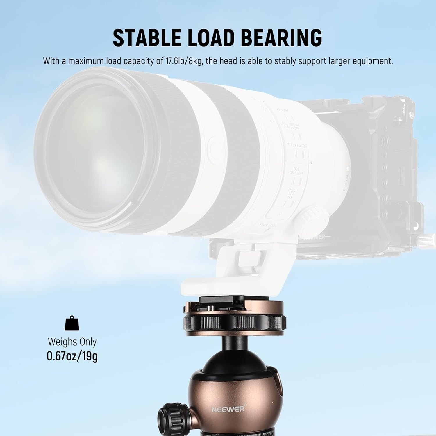 NEEWER 2 Pack Quick Release Plate 38mm Square Arca Type QR Camera Mount Plate Compatible with Peak Design Capture V3 Camera Clip, Tripod Head to Shoulder Strap Quick Switch with 4 Safety Pins, QPR-5 - Image 3