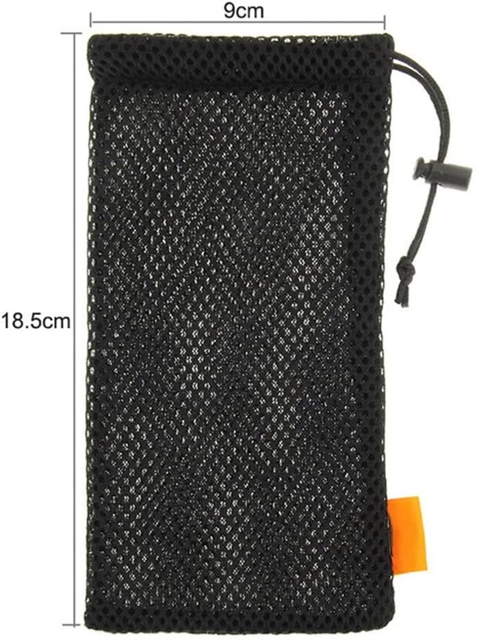 TAODAN 5-Pack Nylon Mesh Drawstring Storage Pouch Bag - 3.5 x 7.3 Inch - Image 3