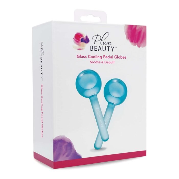 Facial Ice Globes - Cooling Massage Tools for Refreshing Skincare Routine, Enhances Self Care, Reduces Puffiness - Set of 2 - Image 3