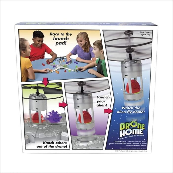 Drone Home -- First Ever Game With a Real, Flying Drone -- Great, Family Fun! -- For 2-4 Players -- Ages 8+ - Image 3
