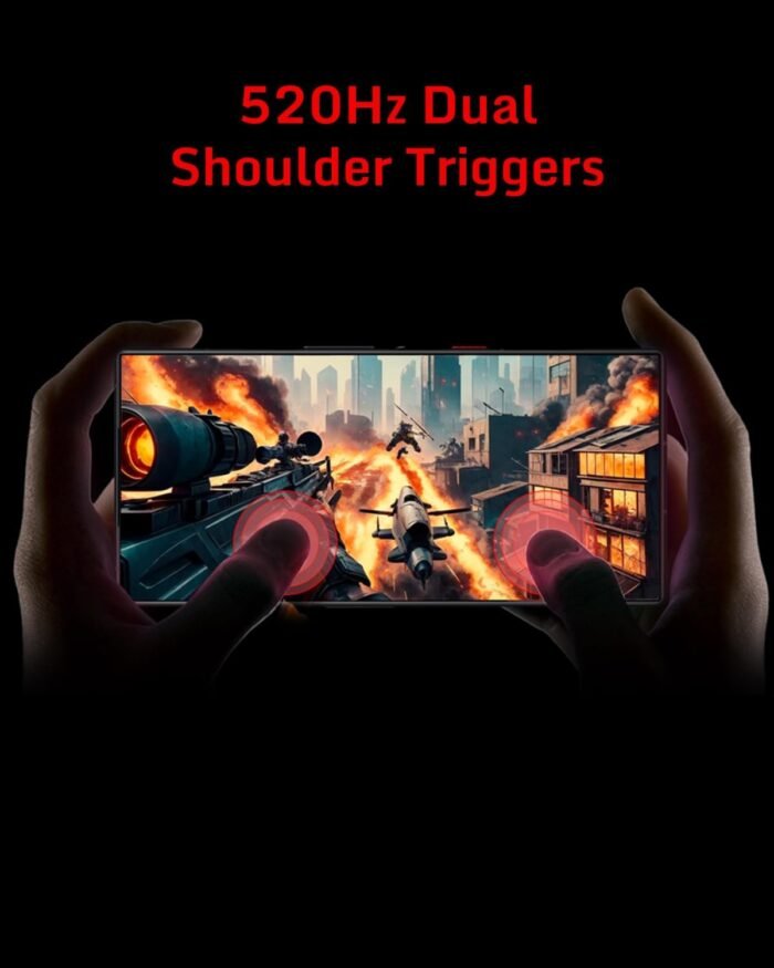 REDMAGIC 9S Pro Smartphone 5G, 120Hz Gaming Phone, 6.8" Full Screen, Under Display Camera, 6500mAh Android Phone, Snapdragon 8 Gen 3, 12+256GB, 80W Charger, Dual-Sim, US Unlocked Cell Phone Black - Image 6