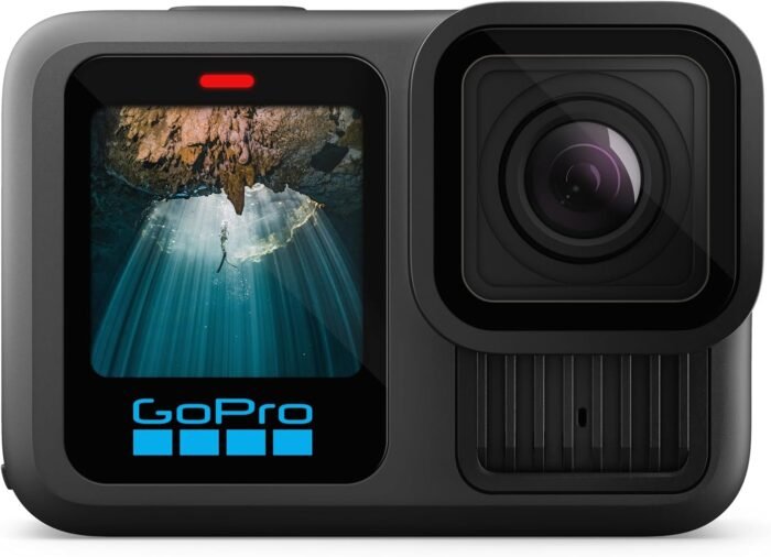 GoPro HERO13 Black Accessory Bundle - Includes The Handler, 2 Enduro Batteries, 2 Curved Adhesive Mounts, 64GB SanDisk MicroSD Card, and Carrying Case - Image 3