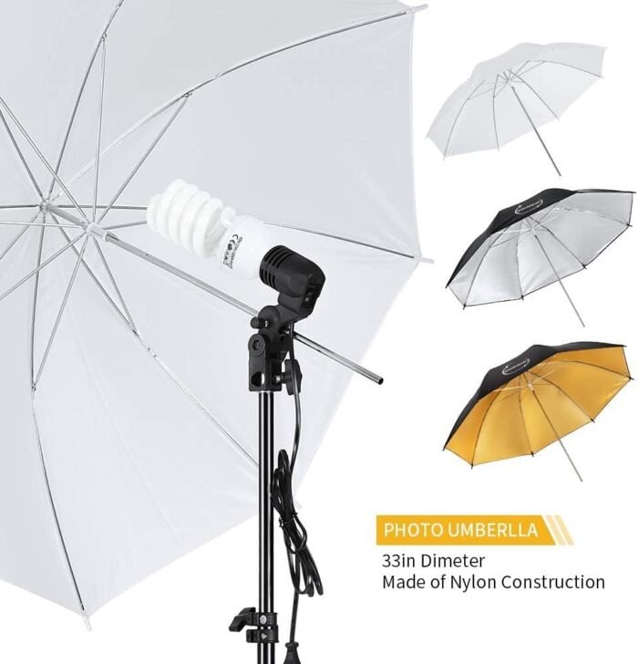 Photography Lighting Kit, Softbox Lighting Kit with Photo Backdrop for Product Photography, Portrait photography, Video Shooting Photography - Image 3