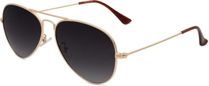 SOJOS Classic Aviator Polarized Sunglasses for Men Women Vintage Retro Style - Image 3