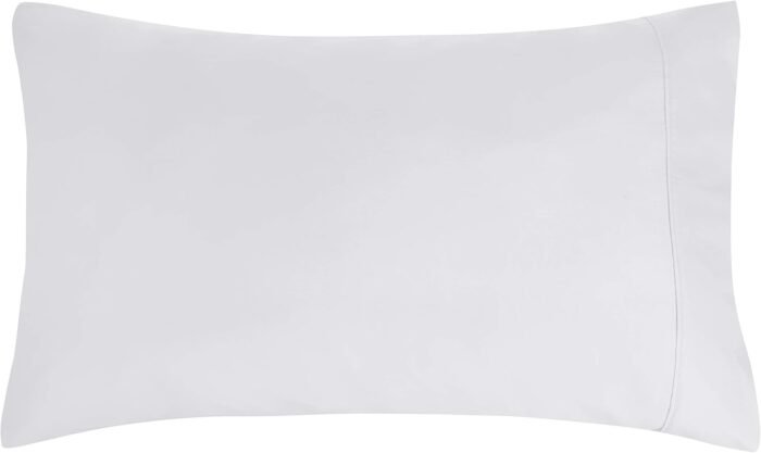 Amazon Basics - 4-Piece Microfiber Lightweight Wrinkle-free Bed Sheet Set, Super Soft Easy Care, 14'' Deep Pockets, Queen, Bright White, Solid - Image 5