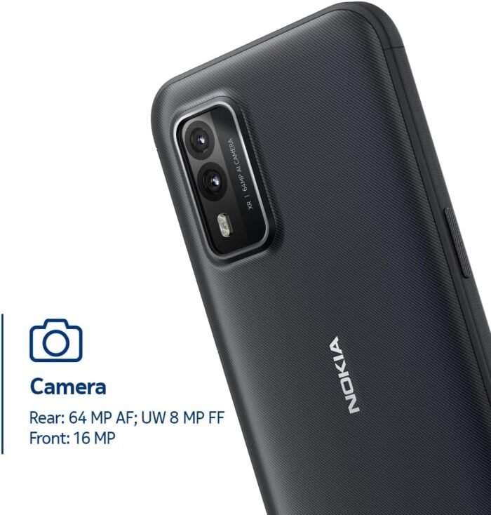 Nokia XR21 5G | Android 12 | Unlocked Rugged Smartphone | Dual SIM | US Version | 6/128GB | 6.49-Inch Screen | 64MP Dual Camera | Midnight Black - Image 9