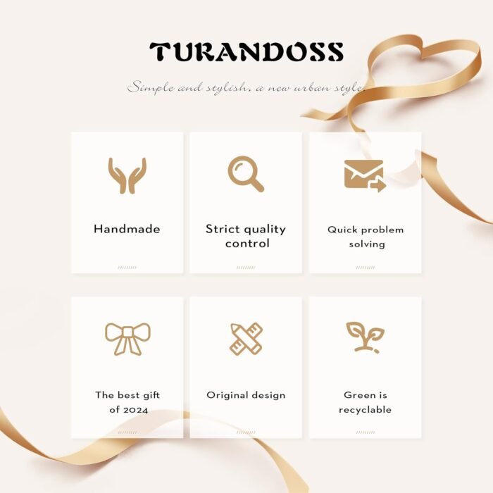 Turandoss Personalized Bubble Letter Necklace - Layered Gold Initial Tiny Small Pendent Necklaces for Women, Dainty Gold Initial Choker Paperclip Chain Necklace Gold Jewelry for Women Gifts - Image 7