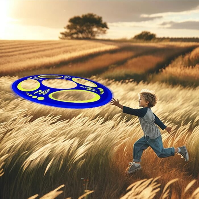 Giant Flying Disc Soft, Foldable & Floats in Air - Encourage Outdoor Play & Family Fun - Great for Kids, Parent-Child Interaction, and School Activities - Image 3
