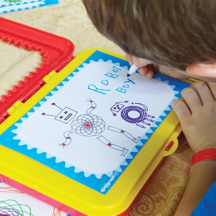 Spirograph Jr. — Jumbo Sized Gears Classic Retro Toy For Spiral Drawing Art Design Toy Kit for Smaller Hands — For Kids Ages 3 and Up - Image 9
