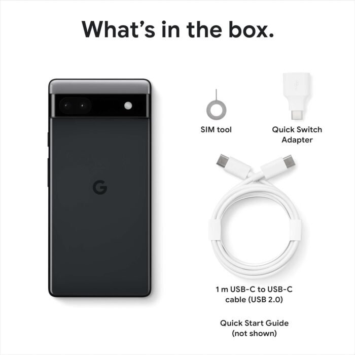 Google Pixel 6a - 5G Android Phone - Unlocked Smartphone with 12 Megapixel Camera and 24-Hour Battery - Chalk - Image 8